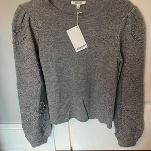 Splendid Puff Sleeve Sweater